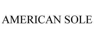 AMERICAN SOLE