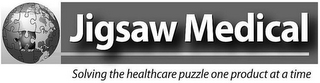 JIGSAW MEDICAL SOLVING THE HEALTHCARE PUZZLE ONE PRODUCT AT A TIME