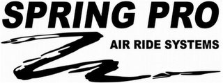 SPRING PRO AIR RIDE SYSTEMS