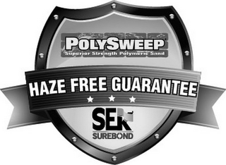 POLYSWEEP SUPERIOR STRENGTH POLYMERIC SAND HAZE FREE GUARANTEE SEK SUREBOND