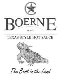 BOERNE BRAND TEXAS STYLE HOT SAUCE THE BEST IN THE LAND