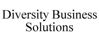 DIVERSITY BUSINESS SOLUTIONS