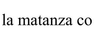 LA MATANZA CO