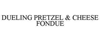 DUELING PRETZEL & CHEESE FONDUE