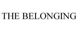 THE BELONGING