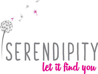 SERENDIPITY LET IT FIND YOU