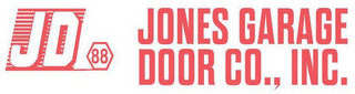 JD 88 JONES GARAGE DOOR CO., INC.