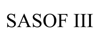 SASOF III