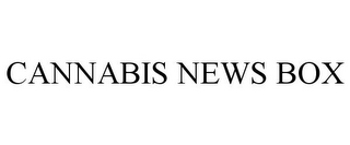 CANNABIS NEWS BOX