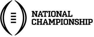 NATIONAL CHAMPIONSHIP