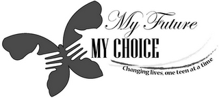 MY FUTURE MY CHOICE CHANGING LIVES, ONETEEN AT A TIME