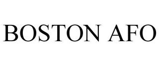 BOSTON AFO