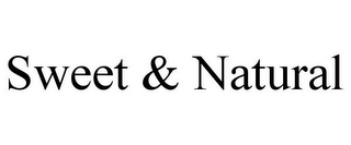 SWEET & NATURAL