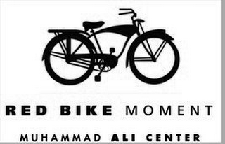 RED BIKE MOMENT MUHAMMAD ALI CENTER