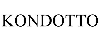KONDOTTO