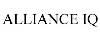 ALLIANCE IQ