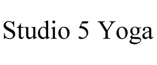 STUDIO 5 YOGA