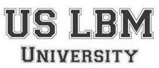 US LBM UNIVERSITY