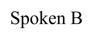 SPOKEN B