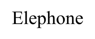 ELEPHONE