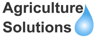 AGRICULTURE SOLUTIONS