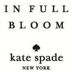 IN FULL BLOOM KATE SPADE NEW YORK