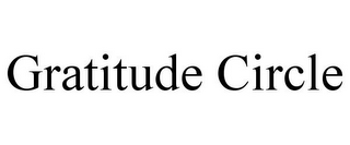 GRATITUDE CIRCLE