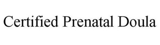 CERTIFIED PRENATAL DOULA