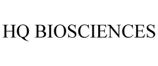 HQ BIOSCIENCES