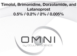 TIMOLOL, BRIMONIDINE, DORZOLAMIDE, AND LATANOPROST 0.5% / 0.2% / 2% / 0.005% OMNI BY OCULAR SCIENCE