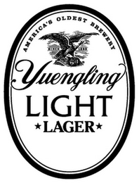 AMERICA'S OLDEST BREWERY SINCE 1829 YUENGLING LIGHT LAGER