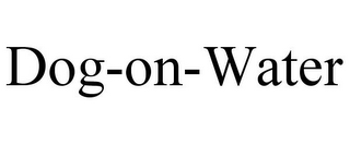 DOG-ON-WATER