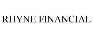 RHYNE FINANCIAL