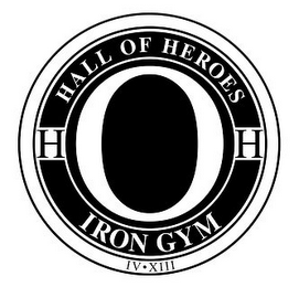 HALL OF HEROES IRON GYM HH IV·XIII