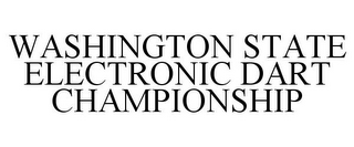 WASHINGTON STATE ELECTRONIC DART CHAMPIONSHIP