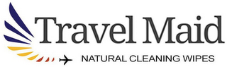 TRAVEL MAID NATURAL CLEANING WIPES