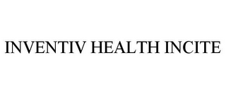 INVENTIV HEALTH INCITE