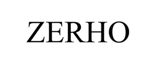 ZERHO