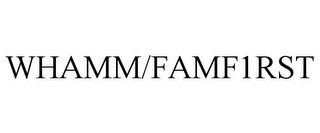 WHAMM/FAMF1RST