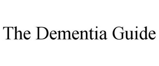 THE DEMENTIA GUIDE