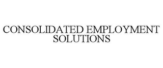 CONSOLIDATED EMPLOYMENT SOLUTIONS