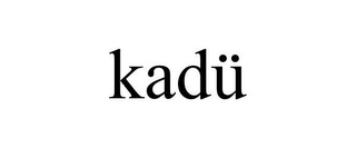 KADÜ