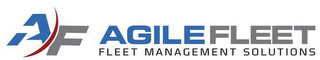 AF AGILEFLEET FLEET MANAGEMENT SOLUTIONS