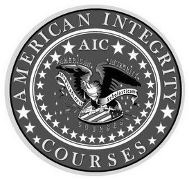 AMERICAN INTEGRITY COURSES AIC INSPIRATIONIS SCHOLASTICAM AMERICAN INTEGRITY COURSES