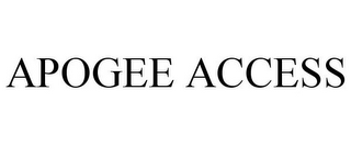 APOGEE ACCESS