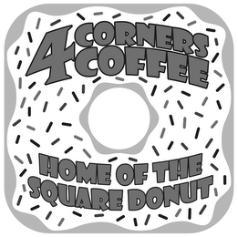 4 CORNERS COFFEE HOME OF THE SQUARE DONUT