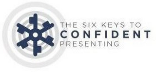 THE SIX KEYS TO CONFIDENT PRESENTING