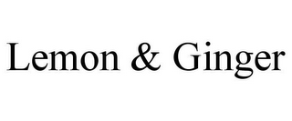 LEMON & GINGER