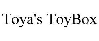 TOYA'S TOYBOX