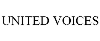 UNITED VOICES